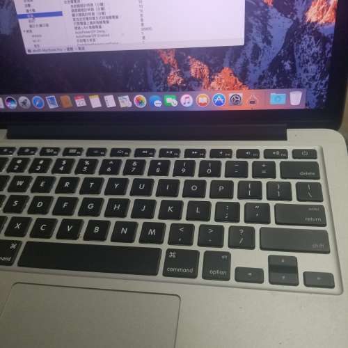 2012 macbook pro 13寸 i5~8g~128ssd *retina mon* 新淨 電循環196* 文書睇片合用