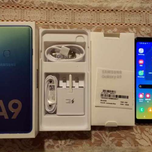 全套 Samsung 三星 Galaxy A9 2018 8GB RAM 128GB