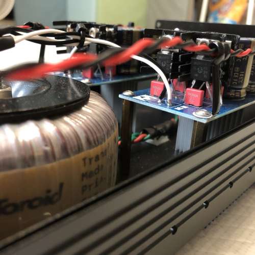 LPS 線性穩壓電源 120VA 美國箭豬環牛全新製作 DC15~19V兩組