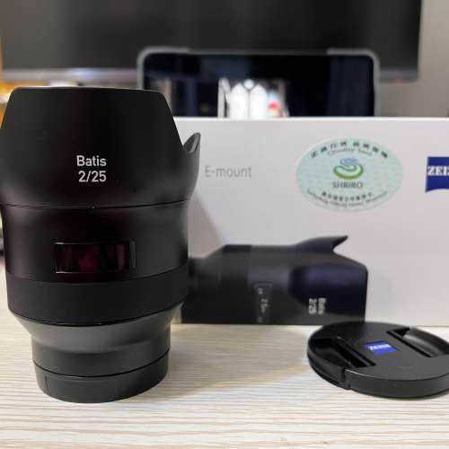 Zeiss batis 2/25 25mm f2 sony e mount fe