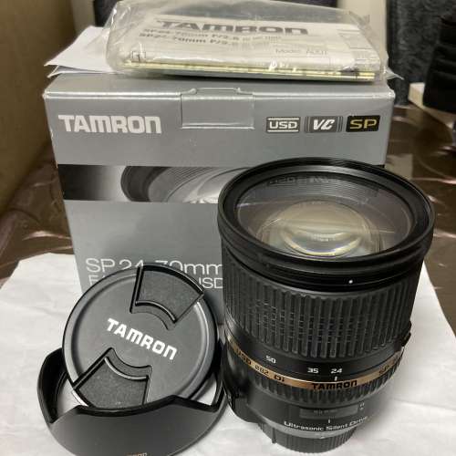 Tamron SP 24-70mm f/2.8 Di VC USD for Nikon (保養至Feb 2023)