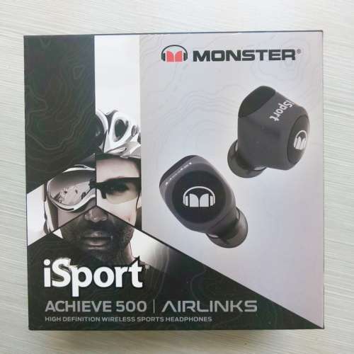 Monster iSport Achieve 500藍牙耳機 TWS