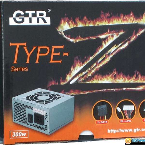 GTR TZ300 300W MATX 電腦機箱火牛 全新 有盒