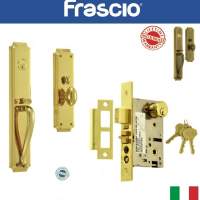 100% 全新意大利製造 Frascio High-end 大門鎖 Frascio Mortise Lock in InoxBrass