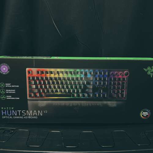 Razer Huntsman V2 光學軸機械式鍵盤 紫軸
