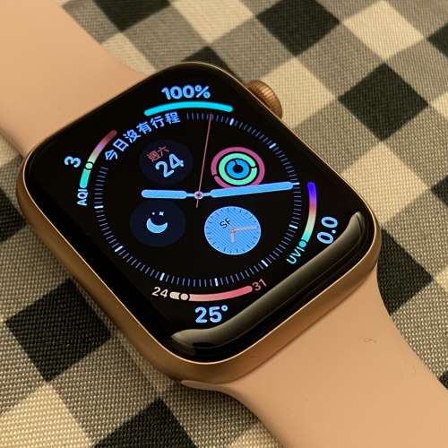 Apple Watch Series 5 WIFI版本 44mm蘋果手錶 玫瑰金色 行貨 99%新 錶面同錶身全新...