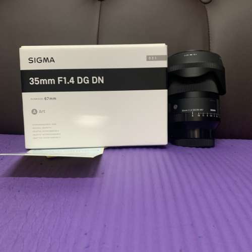 超平 完美無瑕 全套有盒 行貨 Sigma 35 35mm F1.4 DG DN 最新款 Sony FE Mount