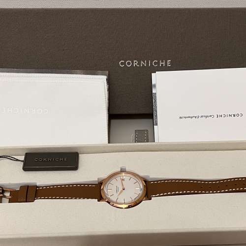 Corniche Stainless Steel With White Dial