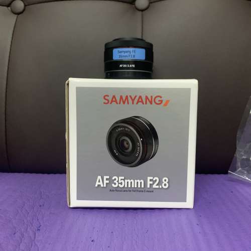 超平 完美無瑕 全套有盒 Samyang 35 35mm F2.8 E Sony Mount