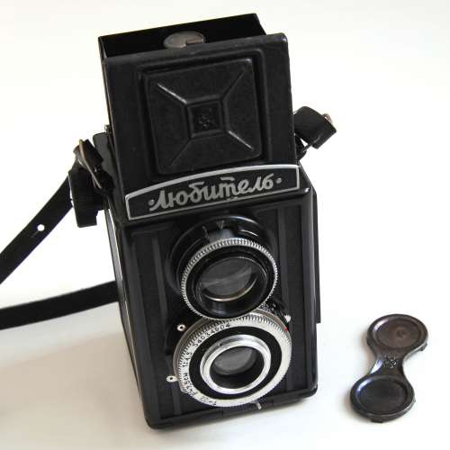 Lomo Lubitel 雙鏡相機 (late 2nd version, around 1955-56) TLR camera