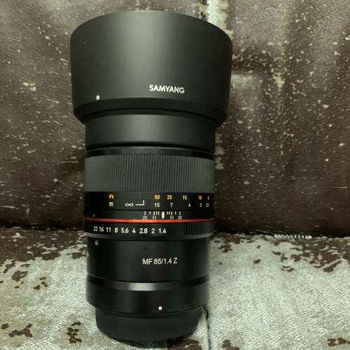 超平 新浄靚仔 Samyang 85 85mm F1.4 Z Nikon Z Mount Z5 Z6 Z7 Use
