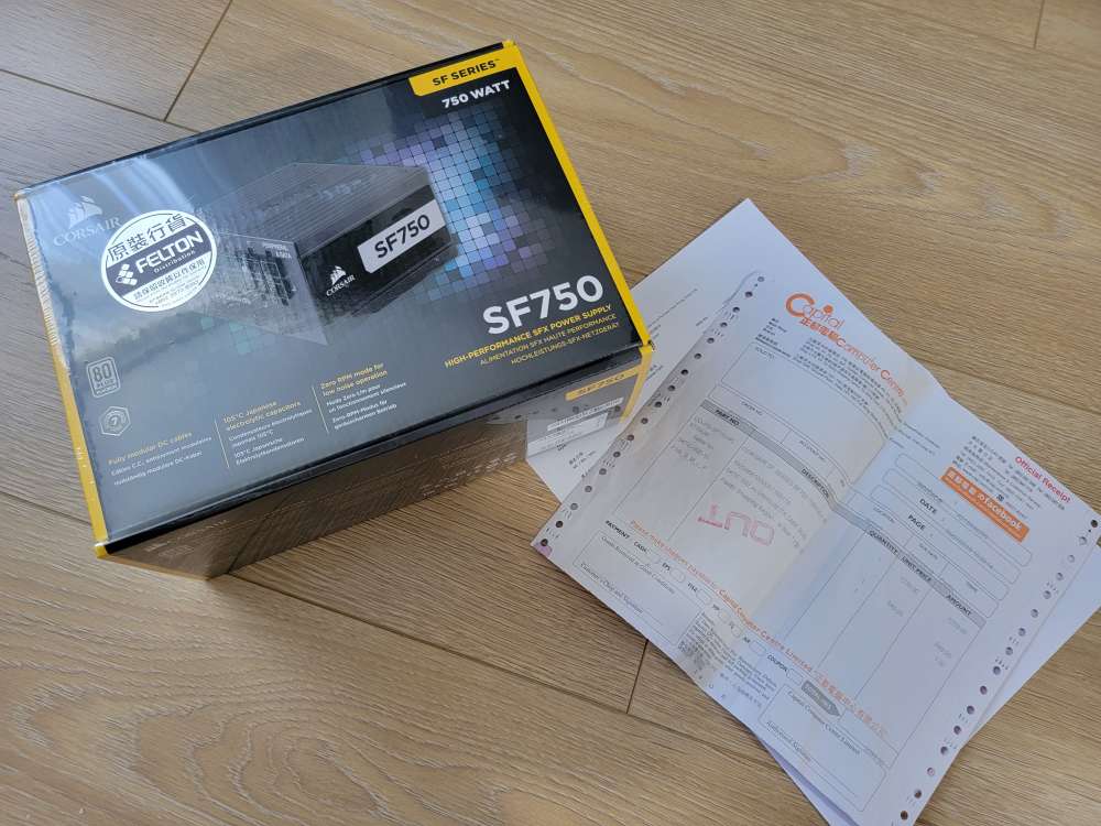 買賣全新及二手機箱電源散熱, 電腦- Corsair SF750 SFX PSU - DCFever.com