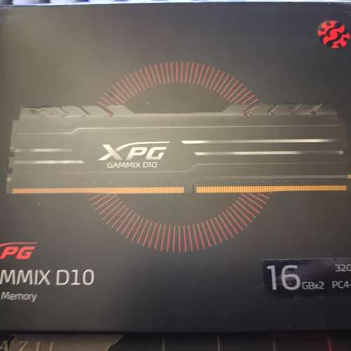 ADATA RAM 32GB (16G x 2) Kit DDR4 3200mhx gammix D10