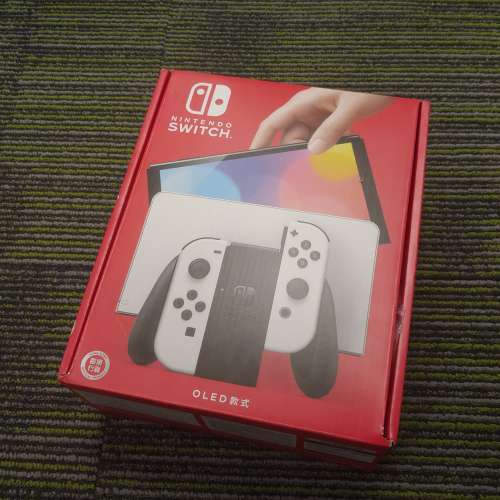 全新Switch 最新OLED版行貨白色連1隻 just dance