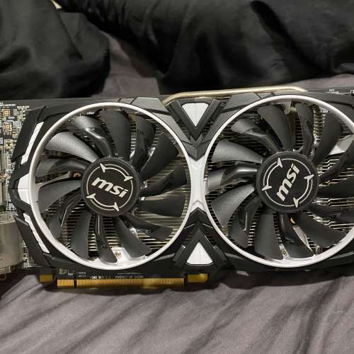 MSI RX480 Armor OC 8G 非礦卡好新淨