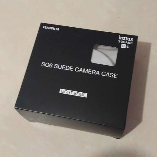全新Fujifilm原廠SQ6 Suede Camera Case (相機套)