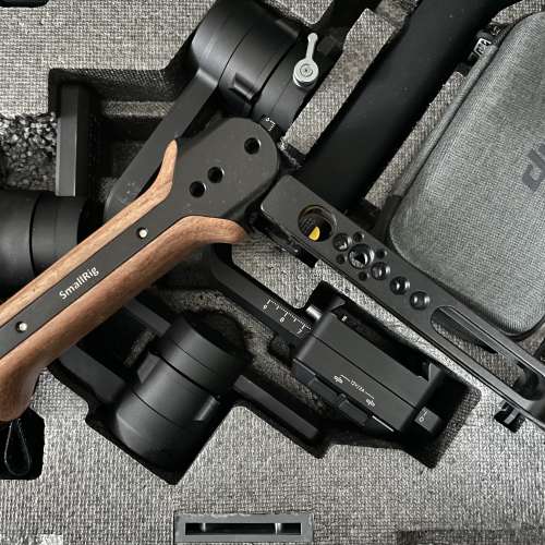 DJI ronin s gimbal 連 small rig handle - 二手或全新Action Cam, 攝影產品 - DCFever.com