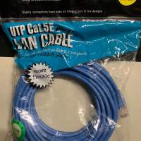 台灣 CTi UTP CAT5E LAN patch cable 30ft 30呎 LAN線 台灣製造