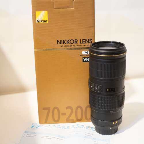 Nikon Nikkor AF-S 70-200mm f/4G ED VR