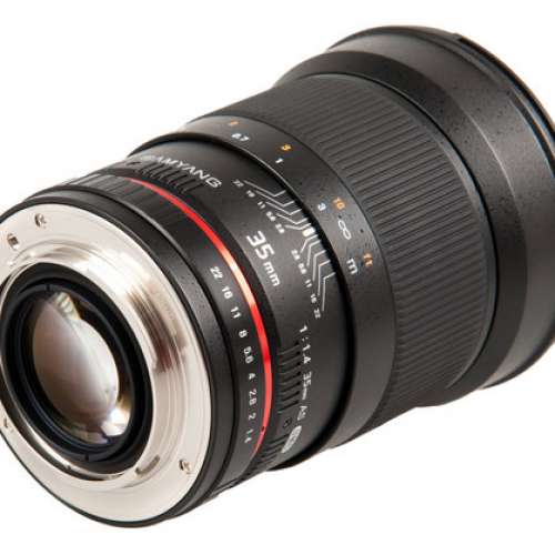 Samyang 35mm f/1.4 AS UMC Lens for Sony (A-mount)廣角手動對焦全片幅電影鏡頭