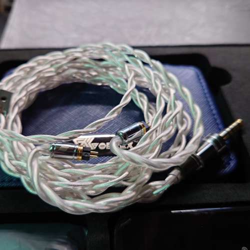放99.99%新 香港行貨有單有盒有保齊件 Vortex Cable Tiana 旗艦耳機升級線 cm 4.4平...