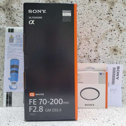 全新行貨 Sony FE 70-200 GM ll