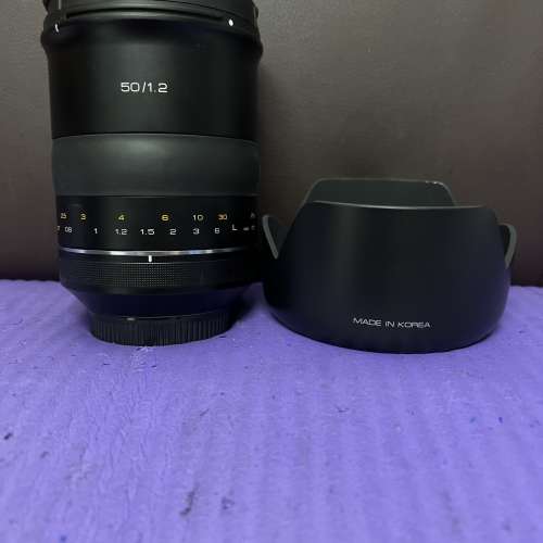 超平 新淨靚仔 Samyang Premium XP 50 50mm F1.2 Canon EF Mount 高像素 同8K 視頻製...