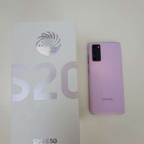 香港行貨Samsung Galaxy S20 FE 5G 8+128gb 雲霧紫 95%new