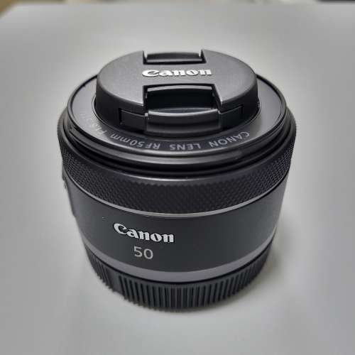 98% New Canon RF 50mm f/1.8 STM 行貨齊單盒證+原廠遮光罩