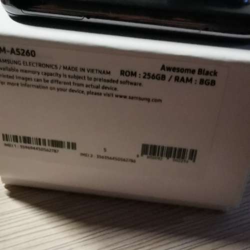 Samsung A52 行貨有盒8Gf256gb