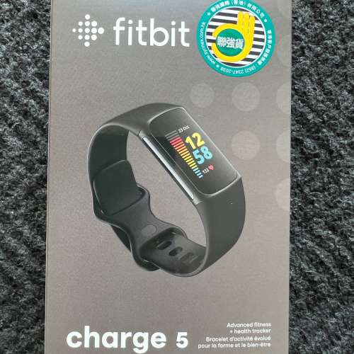 買賣全新及二手智能手錶, 手錶- Fitbit Charge 5 Black (100% Brand