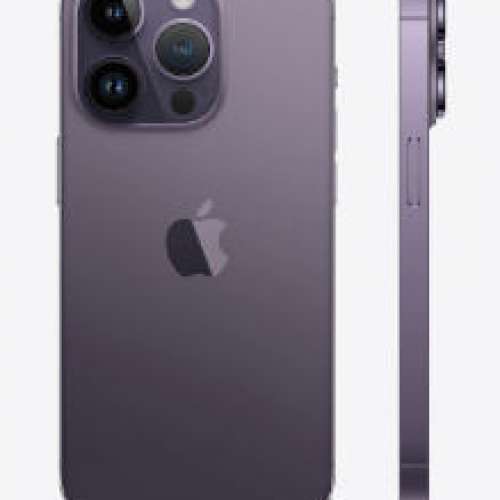 全新未開封未激活香港AOS iPhone 14 Pro 256GB 暗紫色