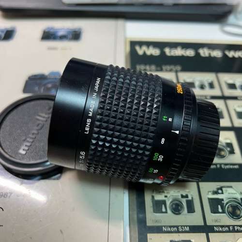 Over 95% New Minolta 250mm f/5.6 Reflex lens $10800. only