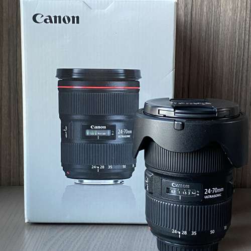 Canon EF 24-70mm f/2.8L II USM 行貨 有單 有盒