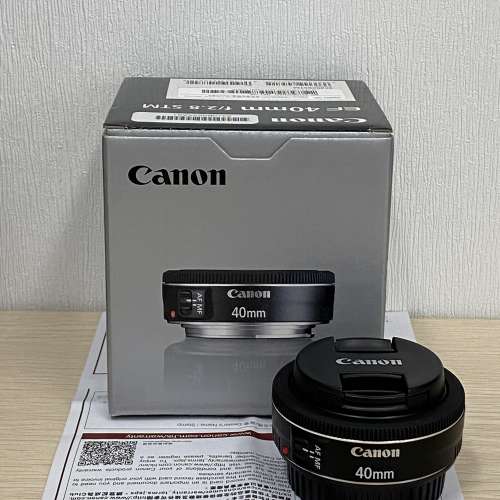 Canon EF 40mm f/2.8 STM 有盒 有單 行貨