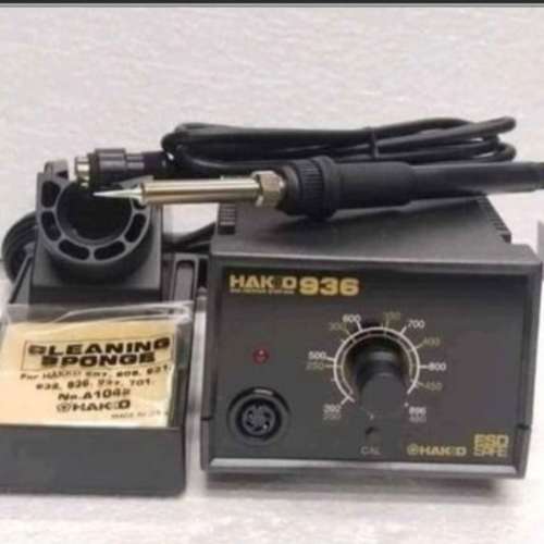日本 HAKKO 936 EMS Saft soldering station  防靜電恆溫辣雞套裝