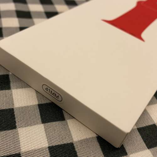 Apple Watch Series 38/40/41mm 運動型手錶帶 行貨 火紅色 100%全新 未曾開封和使用...