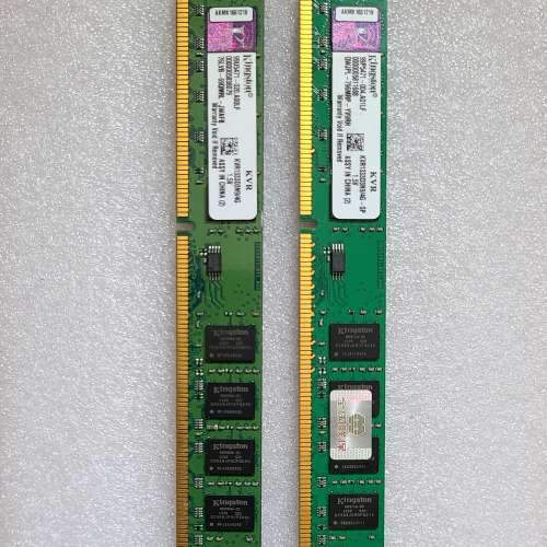 Kingston DDR3 -1333 4GB X 2 共8GB