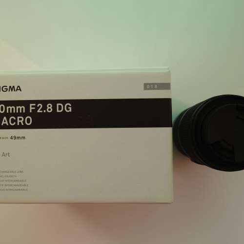 99.9%新 Sigma 70mm f2.8 macro art ef mount 合eos r5 r6 rp等機身用