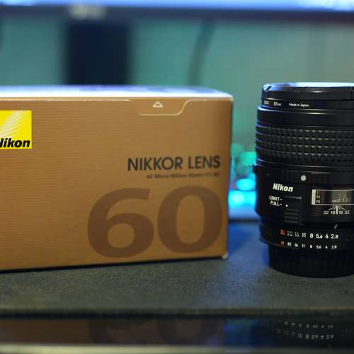 Nikon AF Micro-Nikkor 60mm F2.8D (85% new)