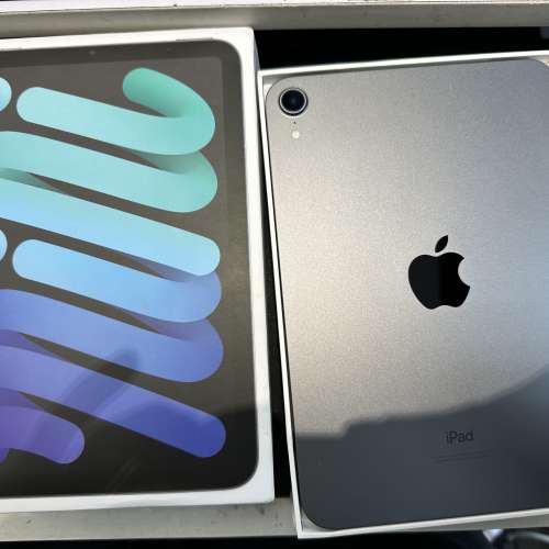 香港行貨 99.9%新 Apple iPad Mini 6 64gb Wifi 灰色