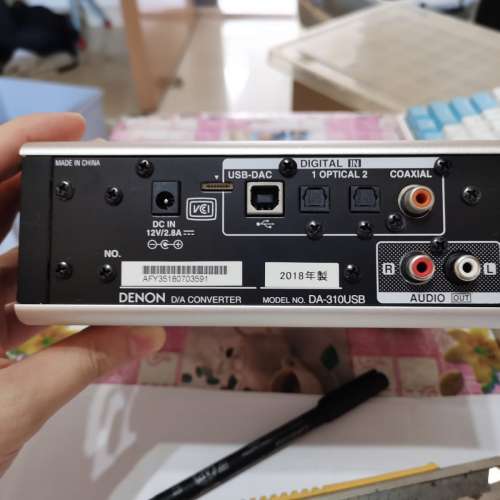 denon DA-310 USB DAC(解碼器） - 二手或全新擴音機, 影音產品