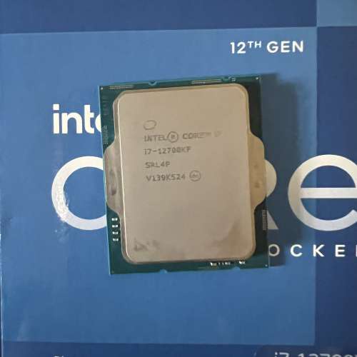 Intel Core i7-12700KF 12核心20線程
