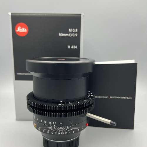 Leica 電影鏡 M0.8 Noctilux-M 50mm f/0.95 ASPH Cine Lens