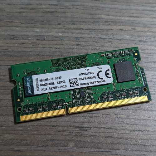 Kingston DDR3-1600 4GB SO-DIMM