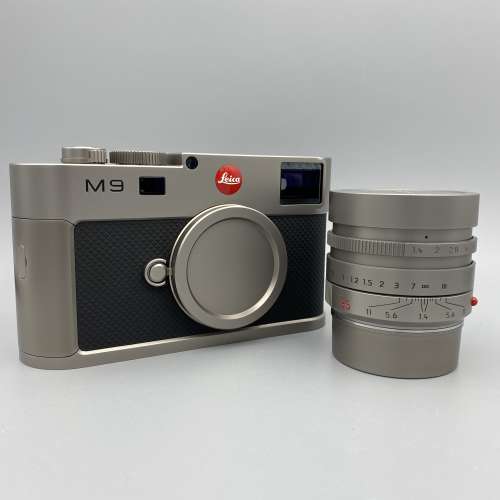 Leica M9 Titanium with Summilux-M 35mm f/1.4 ASPH 實心鈦金屬限量版