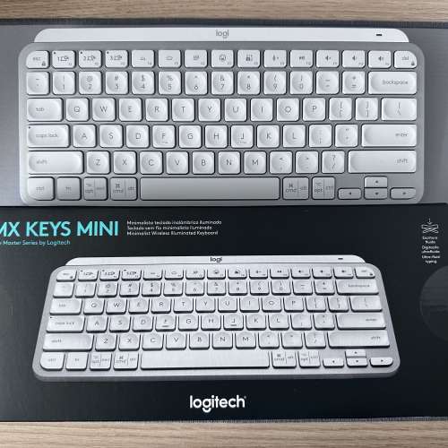 接近99.99%全新Logitech MX Key mini Keyboard 白色