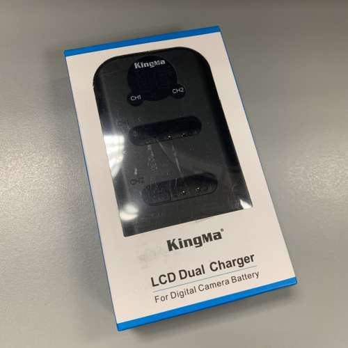 Kingma LCD Dual for Ricoh GRIII and GRIIIx charger 快速充電器