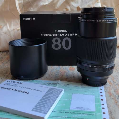Fujifilm FUJINON XF80mm F2.8 R LM OIS WR Macro