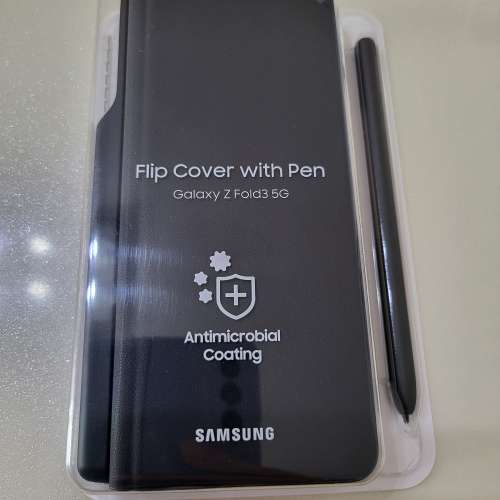 Samsung z Fold 3 原裝保護套連S pen (99.9%new)